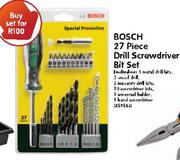Bosch 27 Piece Drill Screwdriver Bit Set