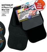 Motoquip 4 Piece Car Mat Set