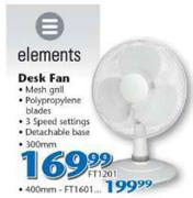 Desk Fan 300mm-Each