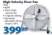 High Velocity Floor Fan-Each