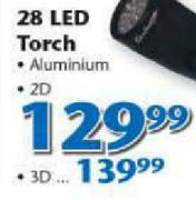 28 3D LED Torch -Each