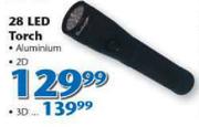 28 2D LED Torch-Each