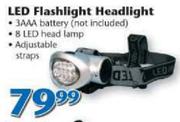 LED Flashlight Headlight-Each