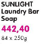 Sunlight Laundry Bar Soap-84X250g