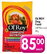 OL'ROY Dog Food(All Flavours)-8kg