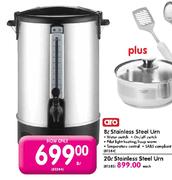 Aro 8l Stainless Steel Urn Each