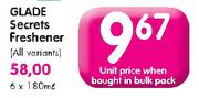 Glade Secrets Freshener(All Variants)-180ml