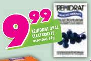 Rehidrat Oral Electrolyte Assorted - 14g