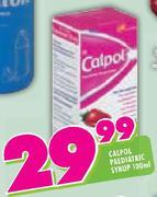 Calpol Paediatric Syrup - 100ml