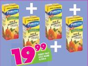 Purity Fruit Juice Blend - 4 x 200ml