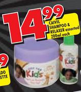 Caivil Shampoo & Relaxer-200ml Each
