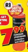 Powerade Sportdrank-500ml