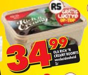 Ola Rich 'N Creamy Roomys-2Ltr