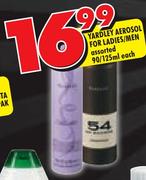 Yardley Aerosol For Ladies/Men-90/125ml Each
