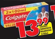 Colgate Tandepasta Waardepak-2 x 100ml