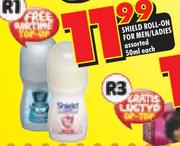 Shield Roll-On For Men/Ladies-50ml Each