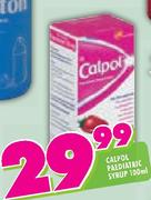 Calpol Prediatric Syrup-100ml 
