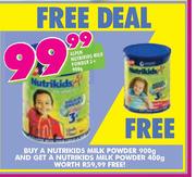 Aspen Nutrikids Milk Powder-3 + 900g
