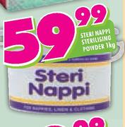 Steri Nappi Sterilising Powder-1kg