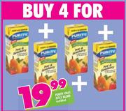 Purity Fruit Juice Blend-4 x 200ml