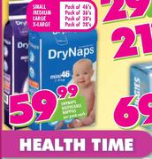 Drynaps Disposable Nappies Per Pack Each
