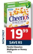 Nestle Cheerios Multigrain Or Honey-340Gm