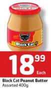 Black Cat Peanut Butter-400Gm Each