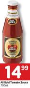 All Gold Tomato Sauce-700Ml