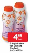 Dairybelle Low Fat Drinking Yoghurt Assorted - 300ml Each 