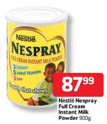 Nestle Nespray Full Cream Instant Milk Powder - 900g