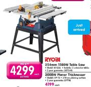 Ryobi bt shop 256 table saw