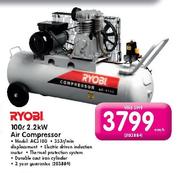 Ryobi 100ltr 2.2KW Air Compressor-AC3100 Each