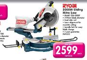 Ryobi 2000W Sliding Mitre Saw-CSS-20001 Each