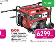Ryobi 5.5KVA Generator-RG-6900K Each
