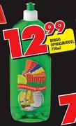 Bingo Opwasmiddel - 750ml