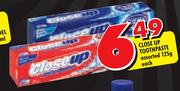 Close Up Toothpaste-125gm Each