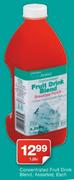 Housebrand Concentrated Fruit Drink Blend-1.25Ltr