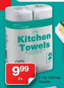 2-Ply Kitchen Towels-2's
