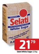 Selati White Sugar-2.5Kg