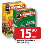 Knorrex Soya Mince-400Gm Each