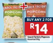 Snack Factory Popcorn-2x90Gm
