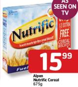 Alpen Nutrific Cereal-675Gm