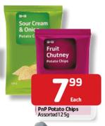 PnP Potato Chips Assorted- 125g Each