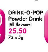 Drink-O-Pop Powder Drink(All Flovours)-72x5g