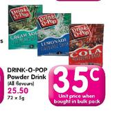 Drink-O-Pop Powder Drink(All Flovours)-5g