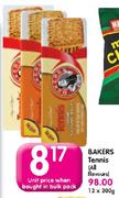 Bakers Tennis(All Flavours)-200Gm