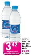 Nestle Pure Life Still And Sparkling Water-500Ml