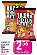 Willards Big Korn Bites(All Flavours)-50Gm