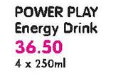 Power Play Energy Drink-4x250Ml