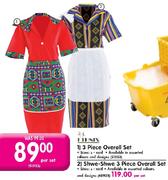 Linux 3 Piece Overall Set-Per Set